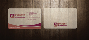 Accommodation business card design | Business Card Design by meet007