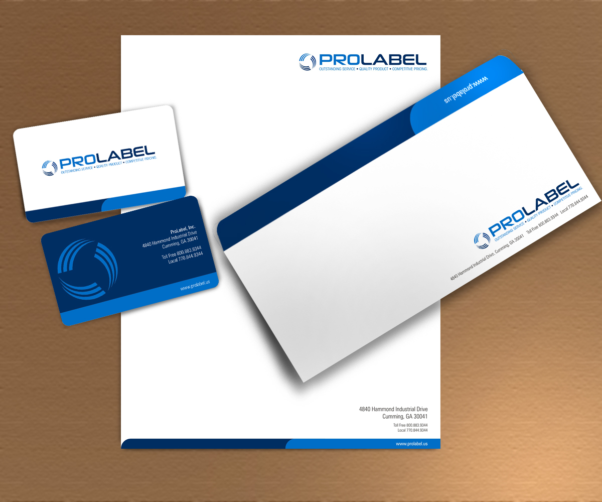 Stationery Design by Falguni for ProLabel, Inc. | Design #2886319