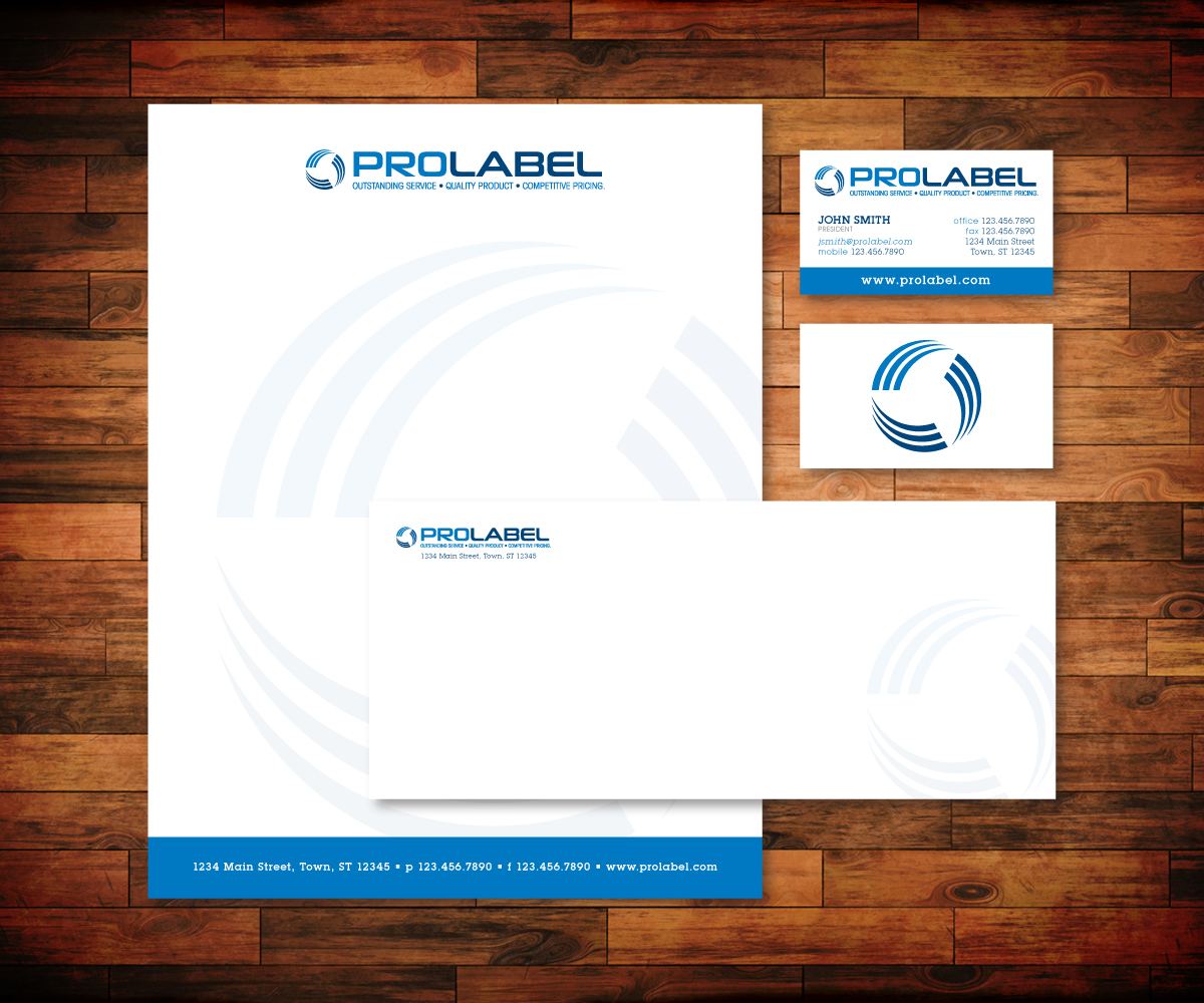 Design de Papeterie par Foreverpais pour ProLabel, Inc. | Design #2863134