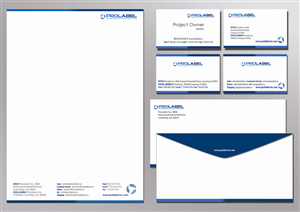 Design de Papeterie par Yasuma Kurara pour ProLabel, Inc. | Design : #2868261