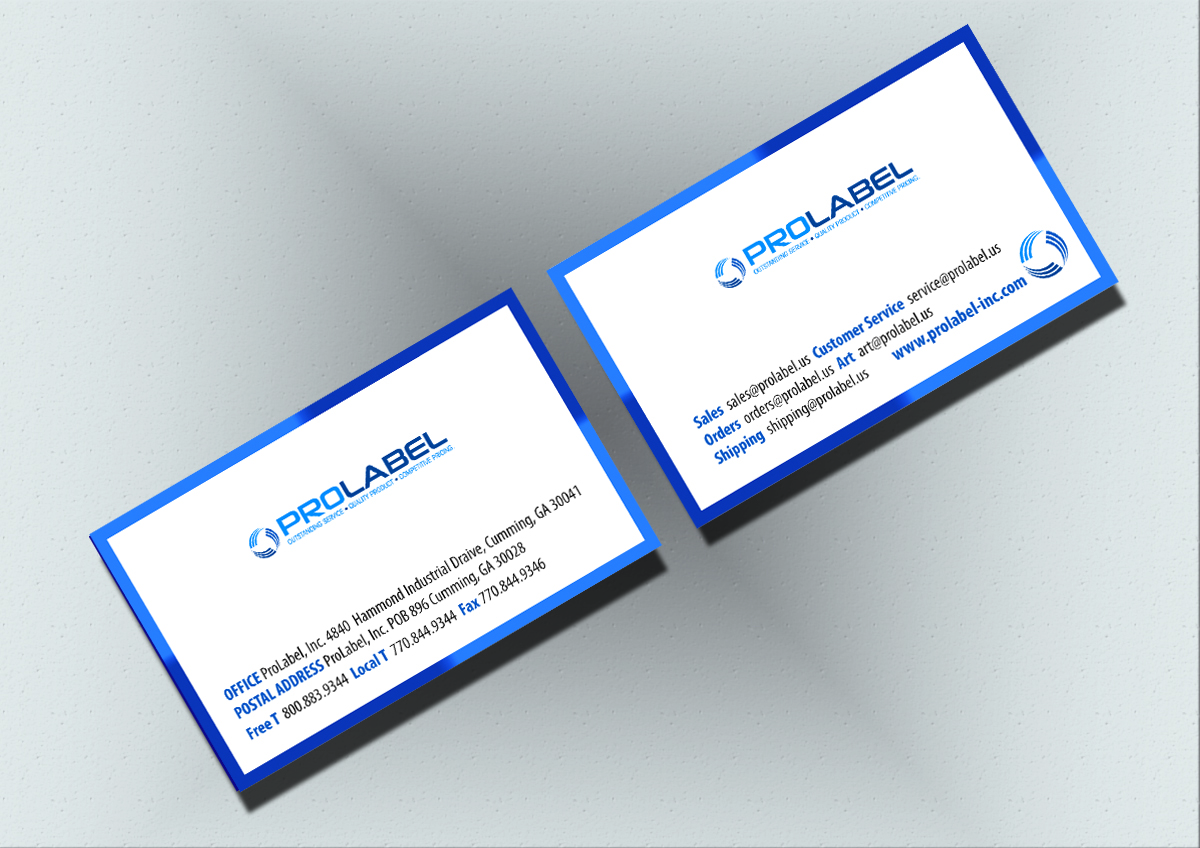 Design de Papeterie par Yasuma Kurara pour ProLabel, Inc. | Design #2868288