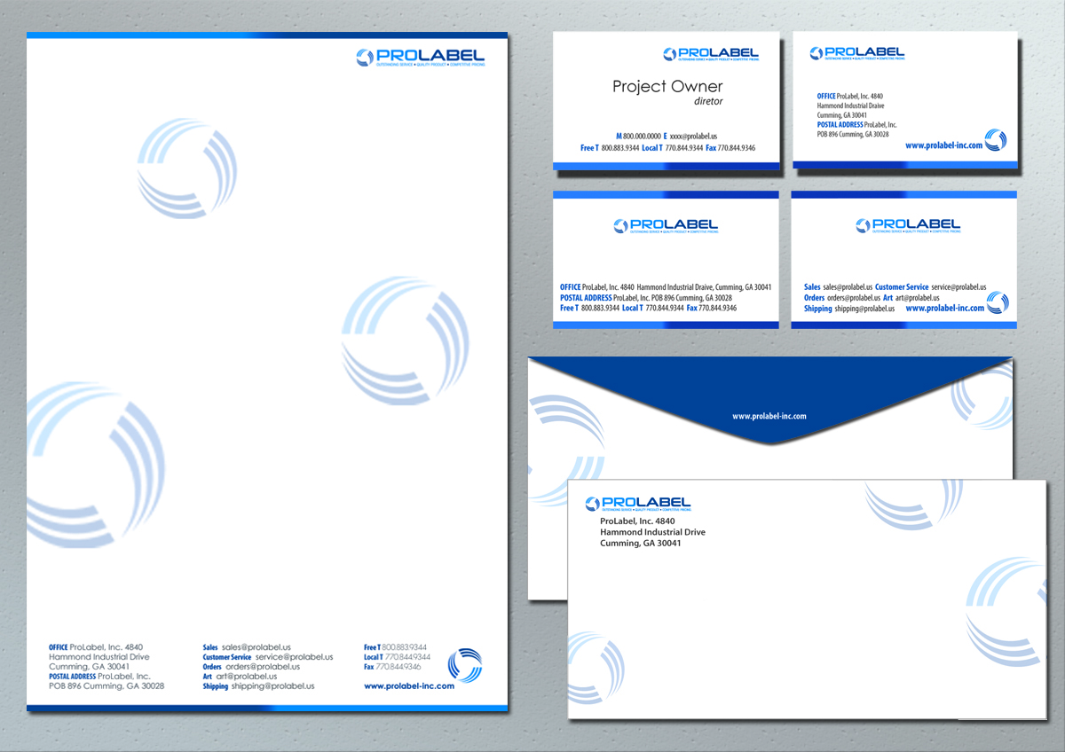 Schreibwaren-Design von Yasuma Kurara für ProLabel, Inc. | Design #2868298