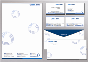 Design de Papeterie par Yasuma Kurara pour ProLabel, Inc. | Design : #2868298