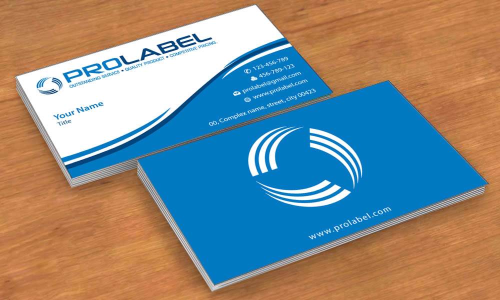 Stationery Design by Sbss for ProLabel, Inc. | Design #2860722