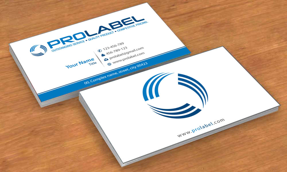 Stationery Design by Sbss for ProLabel, Inc. | Design #2860723