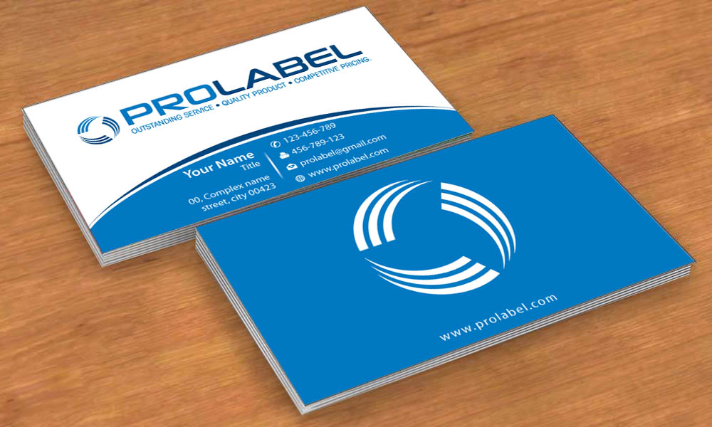 Stationery Design by Sbss for ProLabel, Inc. | Design #2860727