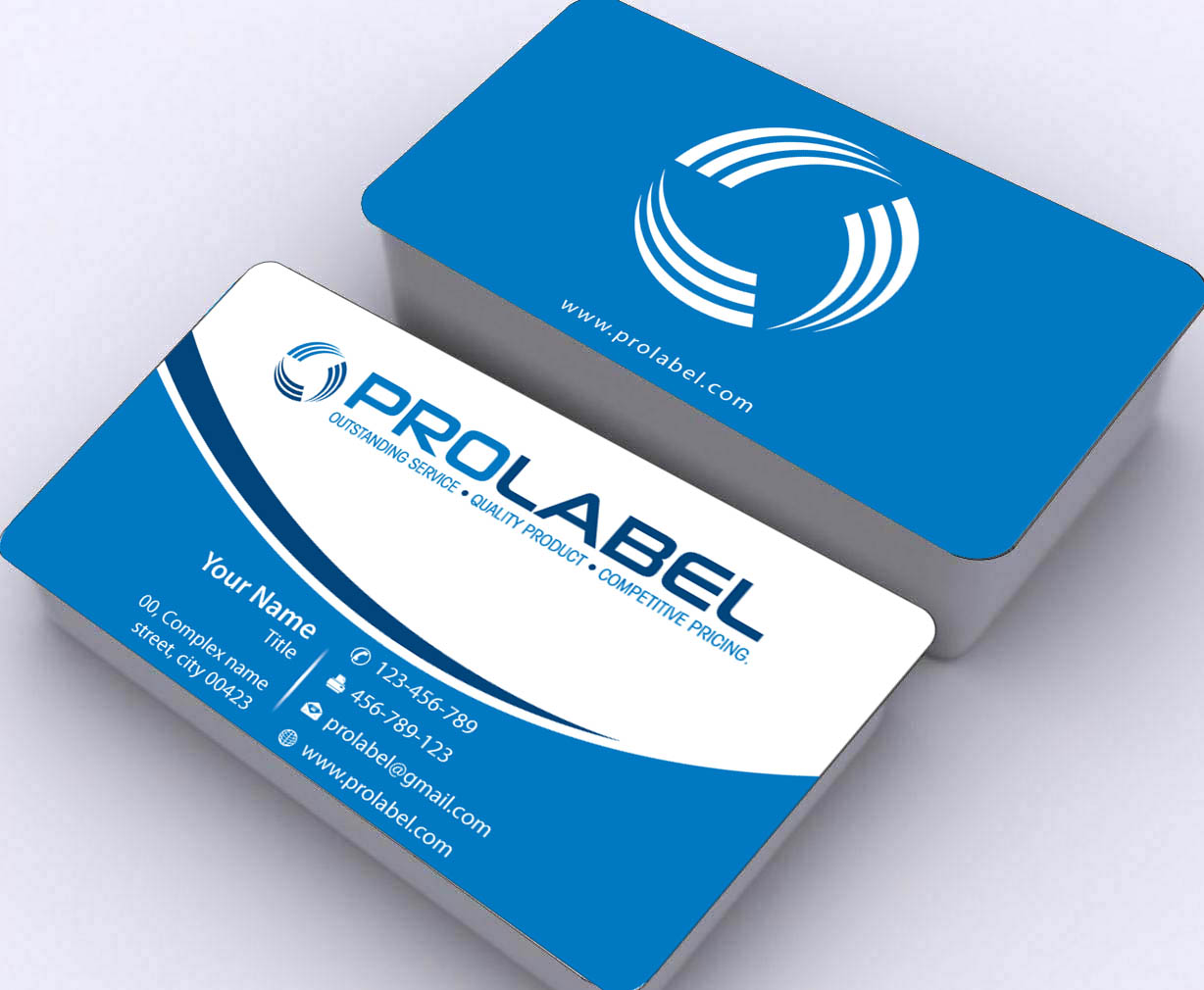 Stationery Design by Sbss for ProLabel, Inc. | Design #2860739