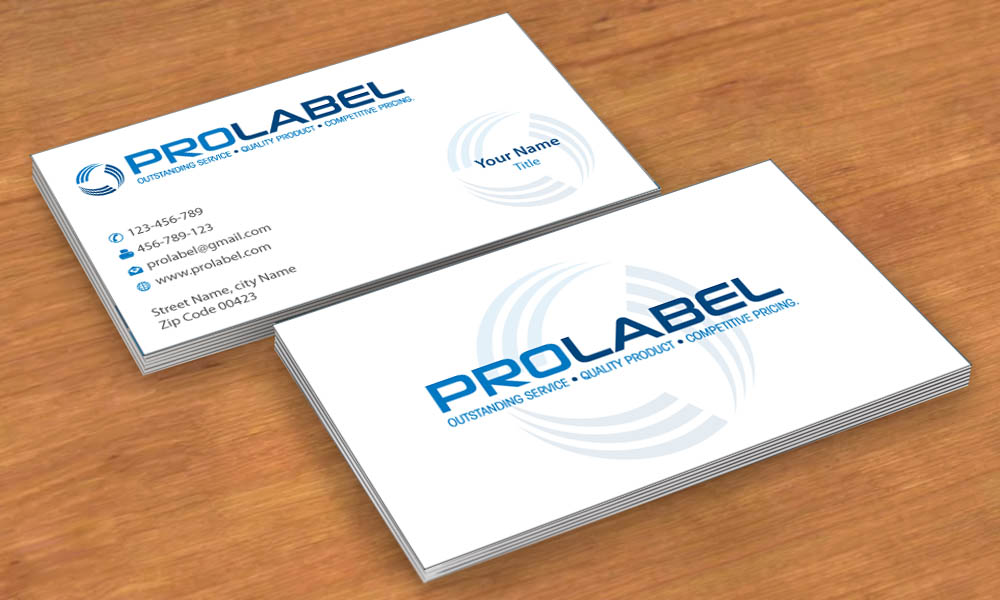 Stationery Design by Sbss for ProLabel, Inc. | Design #2863944