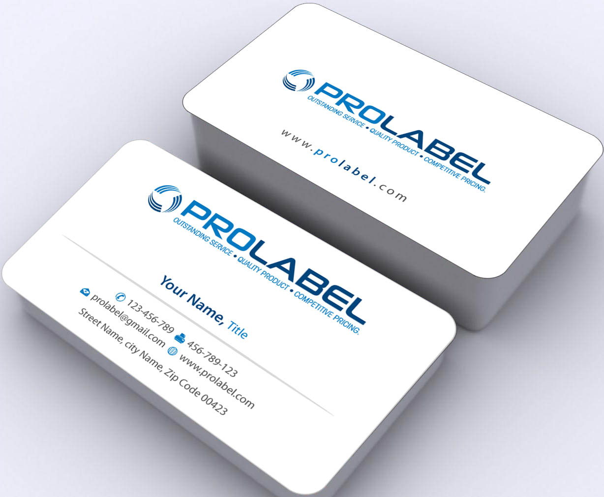 Stationery Design by Sbss for ProLabel, Inc. | Design #2863985