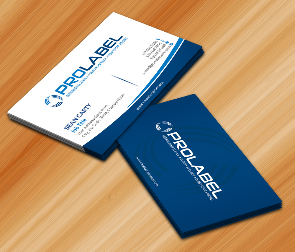 Schreibwaren-Design von Sarmishtha Chattopadhyay_loginchange für ProLabel, Inc. | Design #2857219