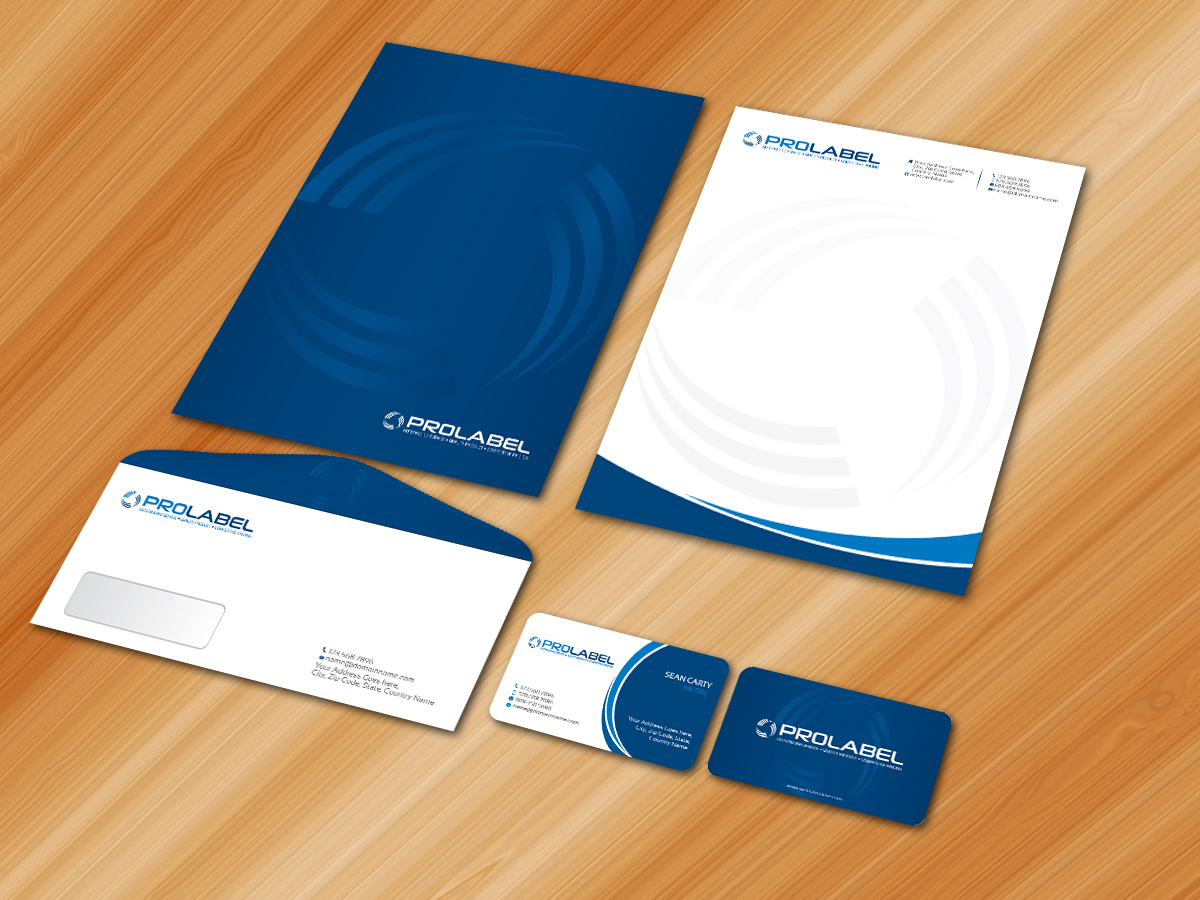 Schreibwaren-Design von Sarmishtha Chattopadhyay_loginchange für ProLabel, Inc. | Design #2896144