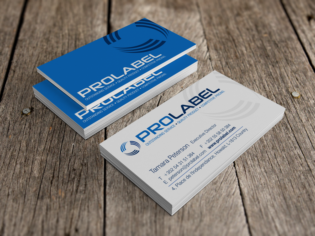 Design de Papeterie par HYPdesign pour ProLabel, Inc. | Design #2857284