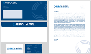 Stationery Design by Esemsee for ProLabel, Inc. | Design #2869302