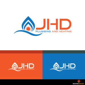 JHD Plumbing and Heating  | Logo Design by Graphic Bricks