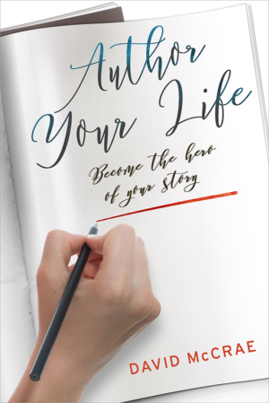 Book Cover for self help book describing how to become the author of your life | Book Cover Design by Tatlin