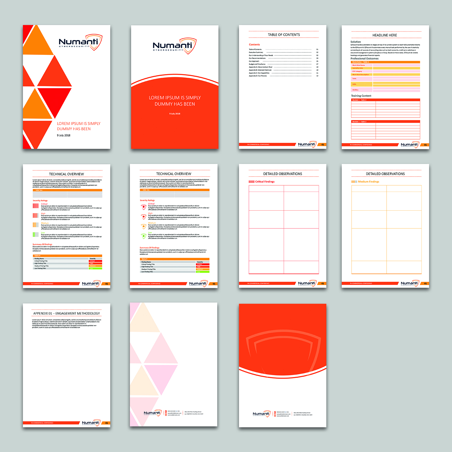 Word Template Design by kousik for this project | Design #19118473