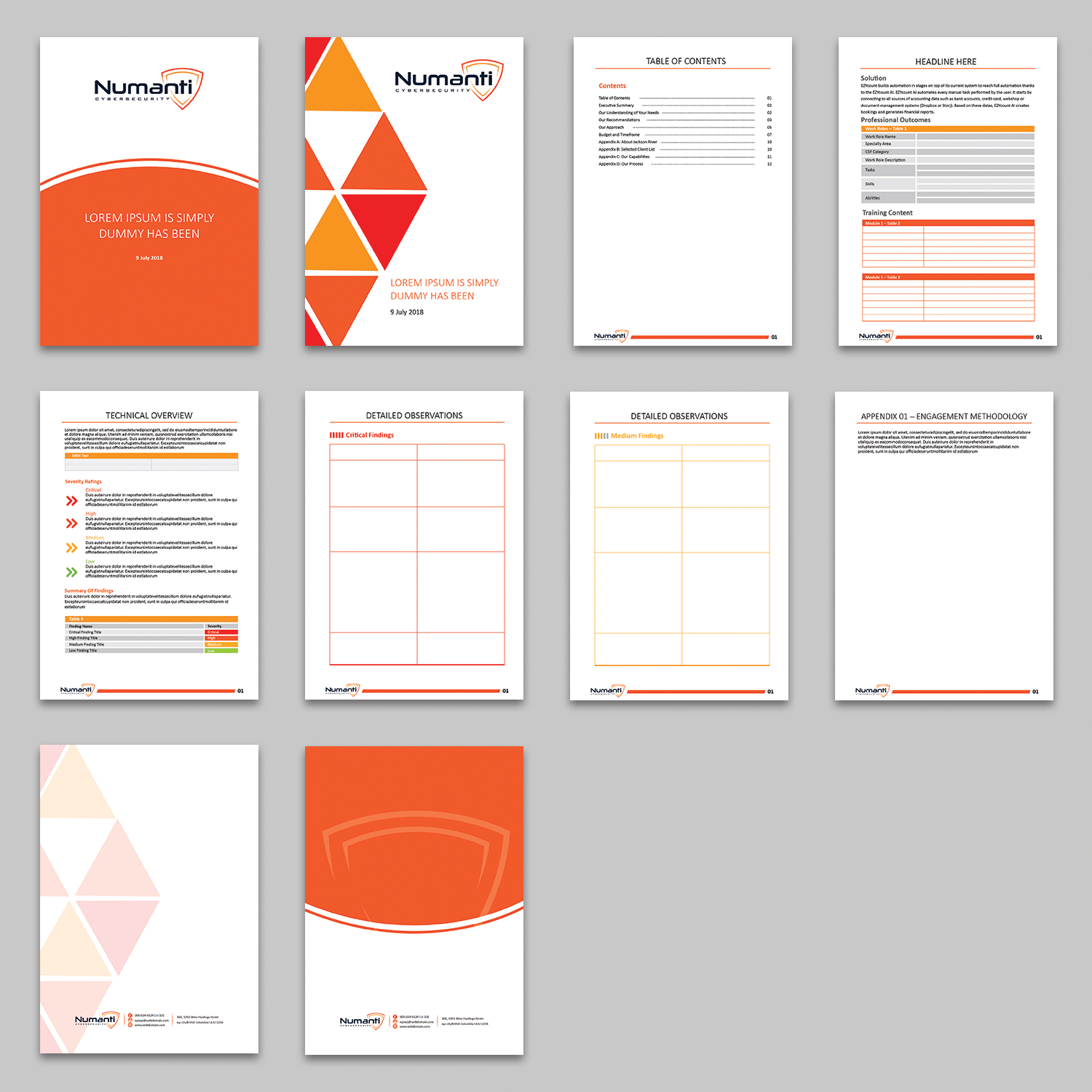 Elegant, Playful Word Template Design for a Company by kousik | Design ...