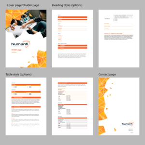 Word Template Design by Sridharan.Raja