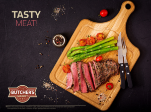 (the) butcher's market | Logo Design by Mosa Abo swelem