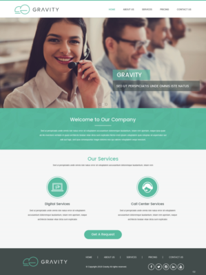 Diseño Web por pb para Gravity BPX | Diseño: #19121459