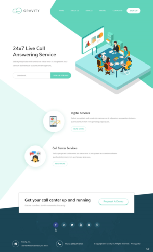 Web Design by pb for Gravity BPX | Design: #19121462
