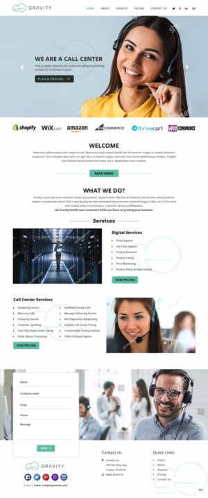 Web Design by pb for Gravity BPX | Design: #19121466