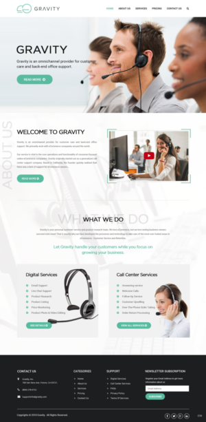 Web Design by pb for Gravity BPX | Design: #19121468