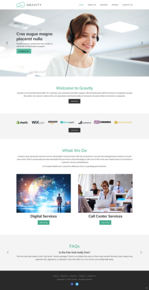 Web Design by pb for Gravity BPX | Design: #19121469
