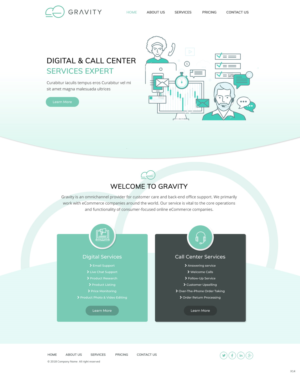 Web Design by pb for Gravity BPX | Design: #19121471