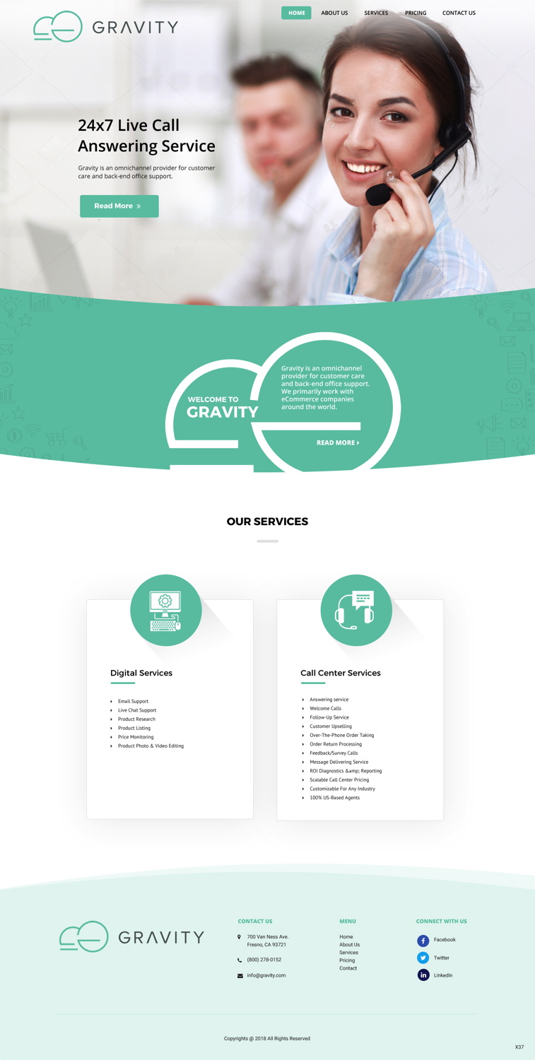 Diseño Web por pb para Gravity BPX | Diseño #19121472