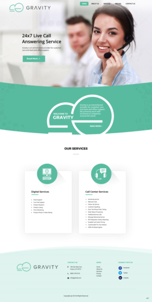 Web Design by pb for Gravity BPX | Design: #19121472