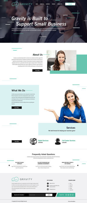 Diseño Web por PiXthemes para Gravity BPX | Diseño: #19122794