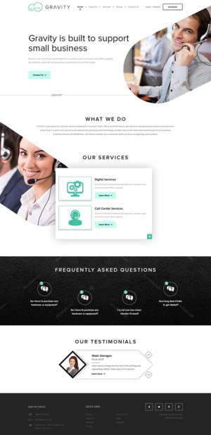 Diseño Web por PiXthemes para Gravity BPX | Diseño: #19139994
