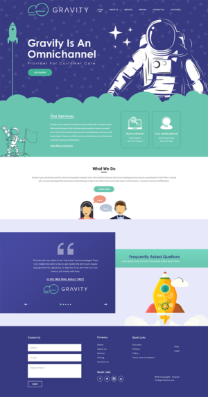 Web Design by PiXthemes for Gravity BPX | Design: #19150737