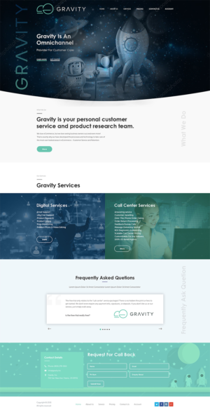 Web Design by PiXthemes for Gravity BPX | Design: #19150871