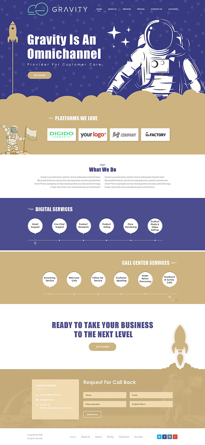 Diseño Web por PiXthemes para Gravity BPX | Diseño #19170840