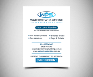 Business Card Design by Designers Hub for waterview plumbing | Design: #19110707