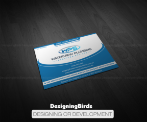 Diseño de Tarjeta de Presentación por Designing Birds para waterview plumbing | Diseño: #19115606