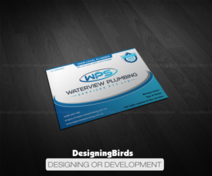 Diseño de Tarjeta de Presentación por Designing Birds para waterview plumbing | Diseño: #19116963