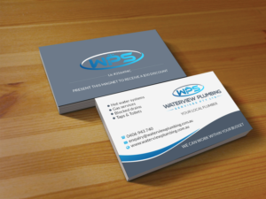 Design de Carte de Visite par Creations Box 2015 pour waterview plumbing | Design : #19131347