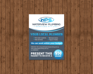 Design de Carte de Visite par chandrayaan.creative pour waterview plumbing | Design : #19116008