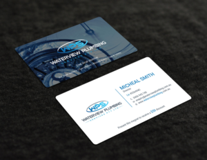 Design de Carte de Visite par Tripti Ranjan Gain pour waterview plumbing | Design : #19110919