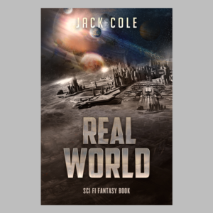 Sci fi book cover - RealWorld | eBook Cover Design by dienel96