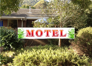 Motel Sign - Front | Schilder-Design von Atvento Graphics