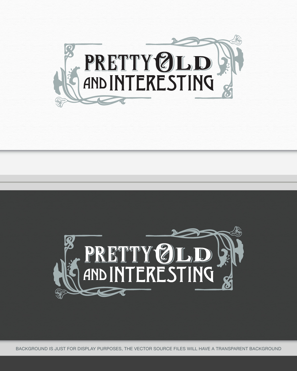 Logo Design by AD-X for Pretty Old And Interesting | Design #19517471