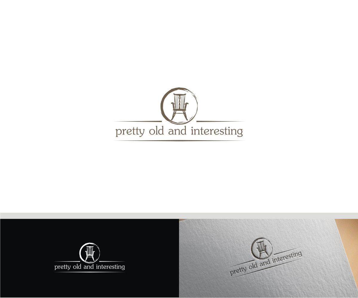 Logo Design by T I K H E - L M W for Pretty Old And Interesting | Design #19540458