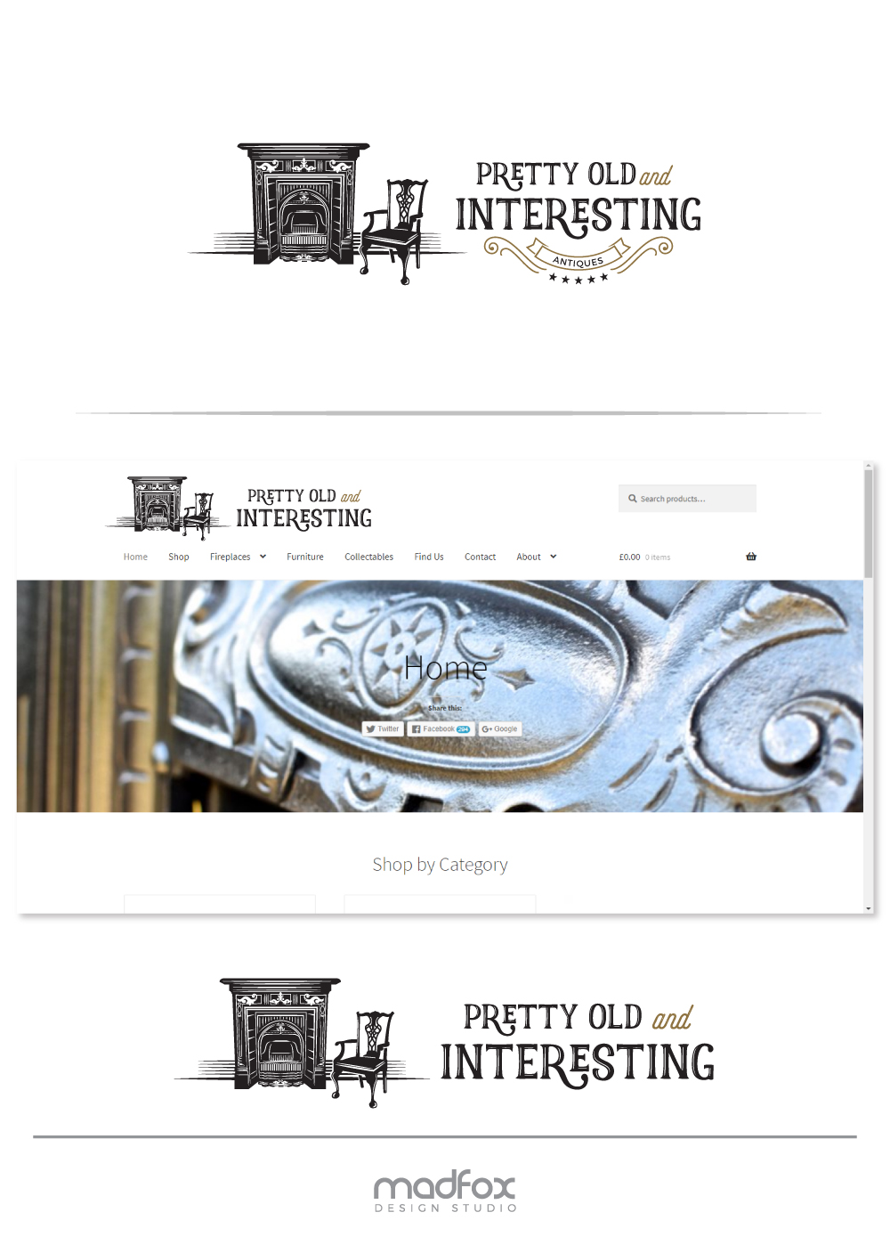 Design de Logo par WILD FOX Desing Studio pour Pretty Old And Interesting | Design : #19550900