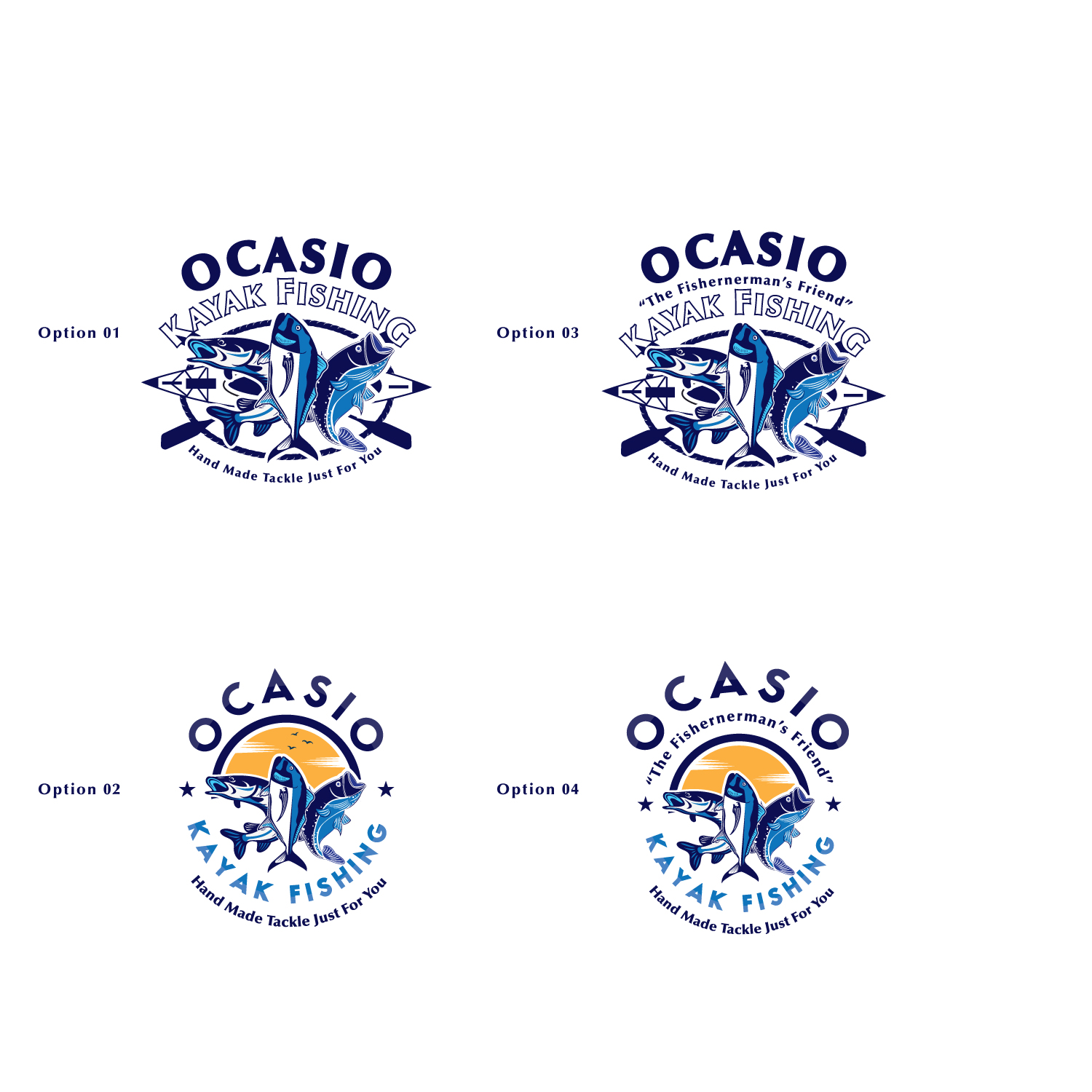 Logo Design by Impressive Sol for Ocasio Kayak Fishing | Design #19127010