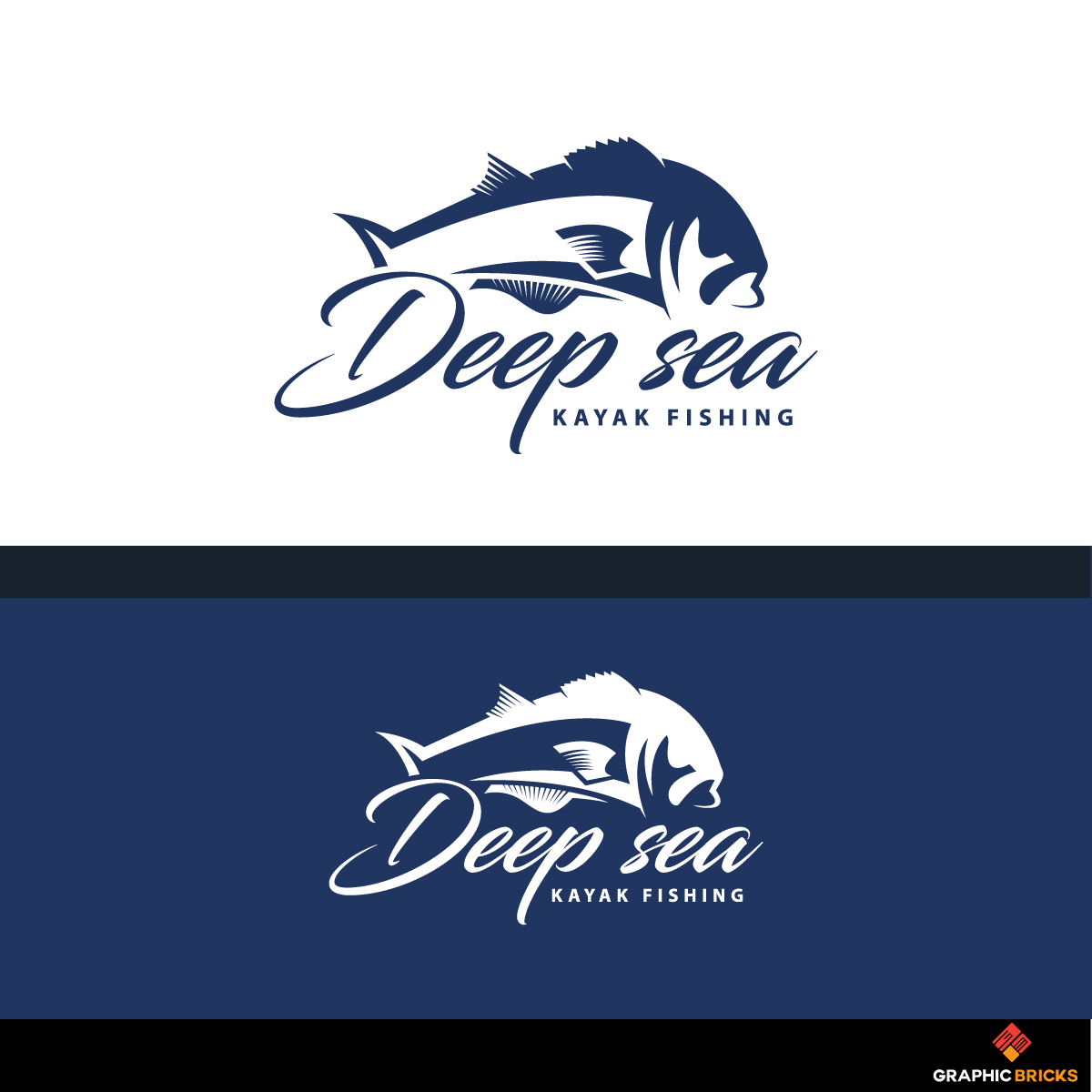 Diseño de Logo por Graphic Bricks para Ocasio Kayak Fishing | Diseño #19117746