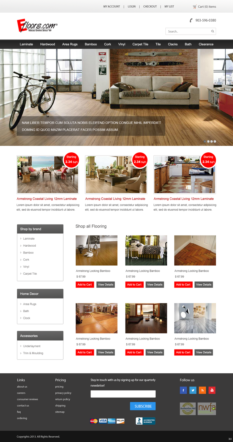 Web Design by pb for this project | Design #2866761